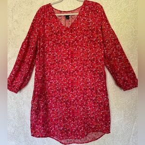 GAP Pink and White Floral Tunic